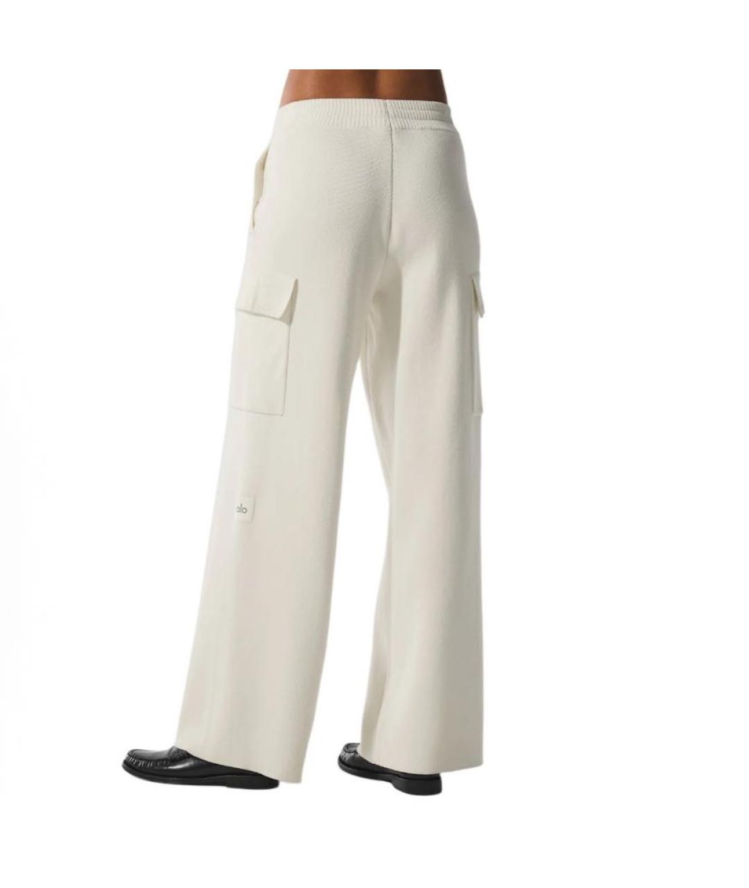 ALO YOGA Белые спортивные брюки и шорты, фото 5