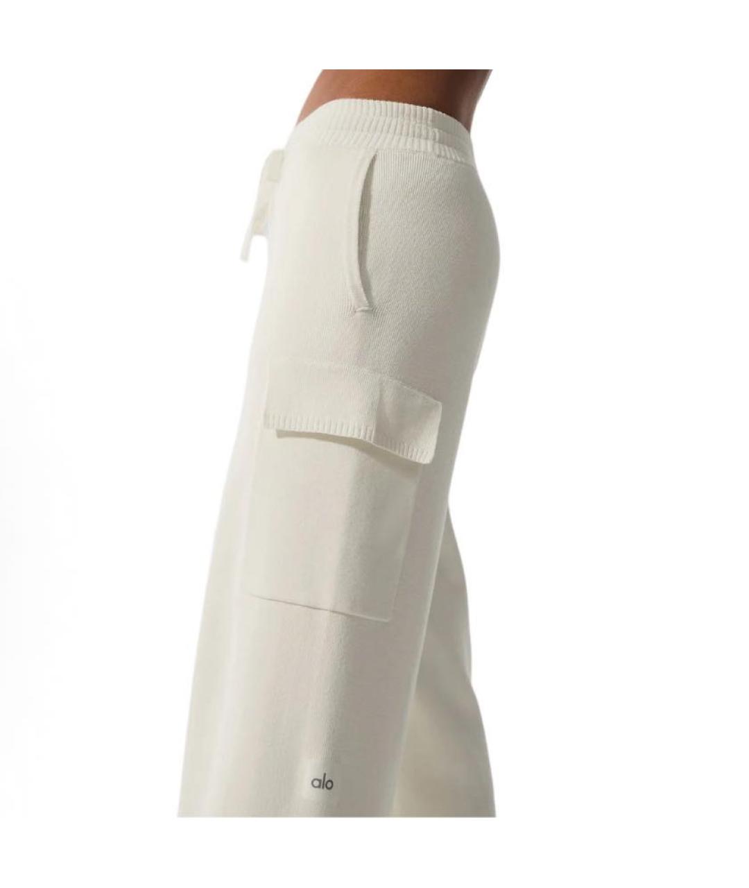 ALO YOGA Белые спортивные брюки и шорты, фото 7
