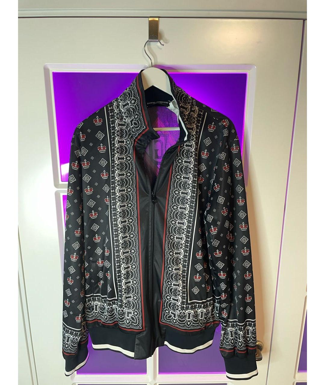 DOLCE&GABBANA Серая полиэстеровая куртка, фото 6