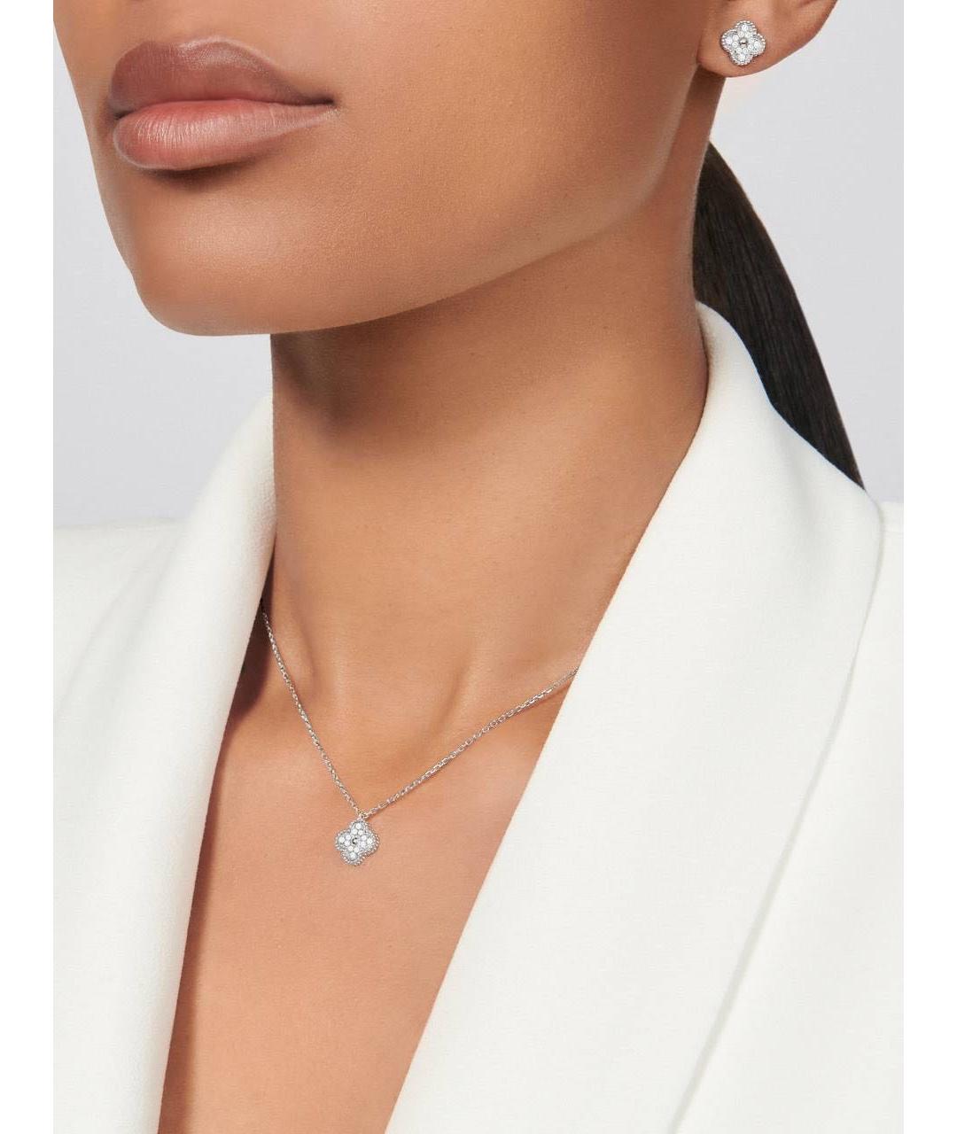 VAN CLEEF & ARPELS Серебряная подвеска из белого золота, фото 2