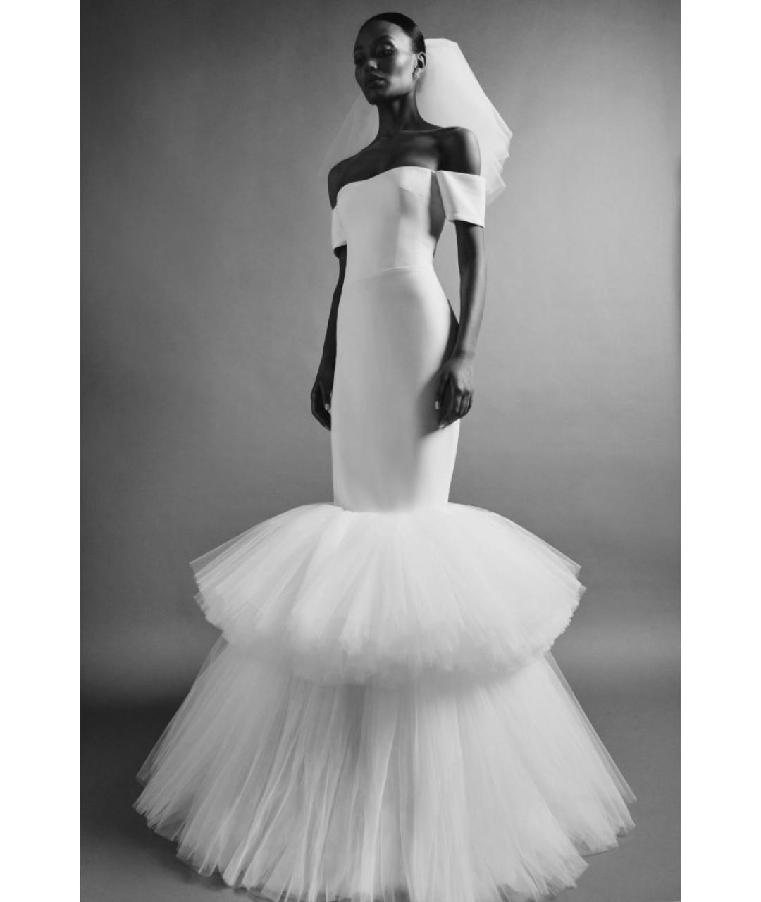 RASARIO Белое коктейльное платье, фото 4