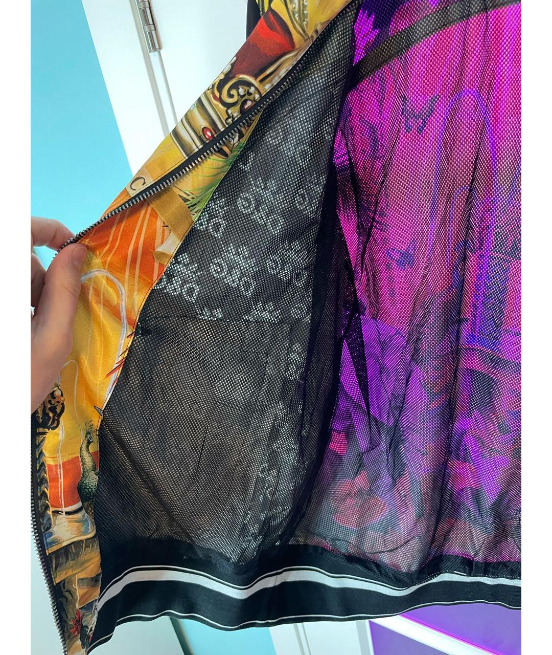 DOLCE&GABBANA Желтый полиэстеровый спортивный костюм, фото 4