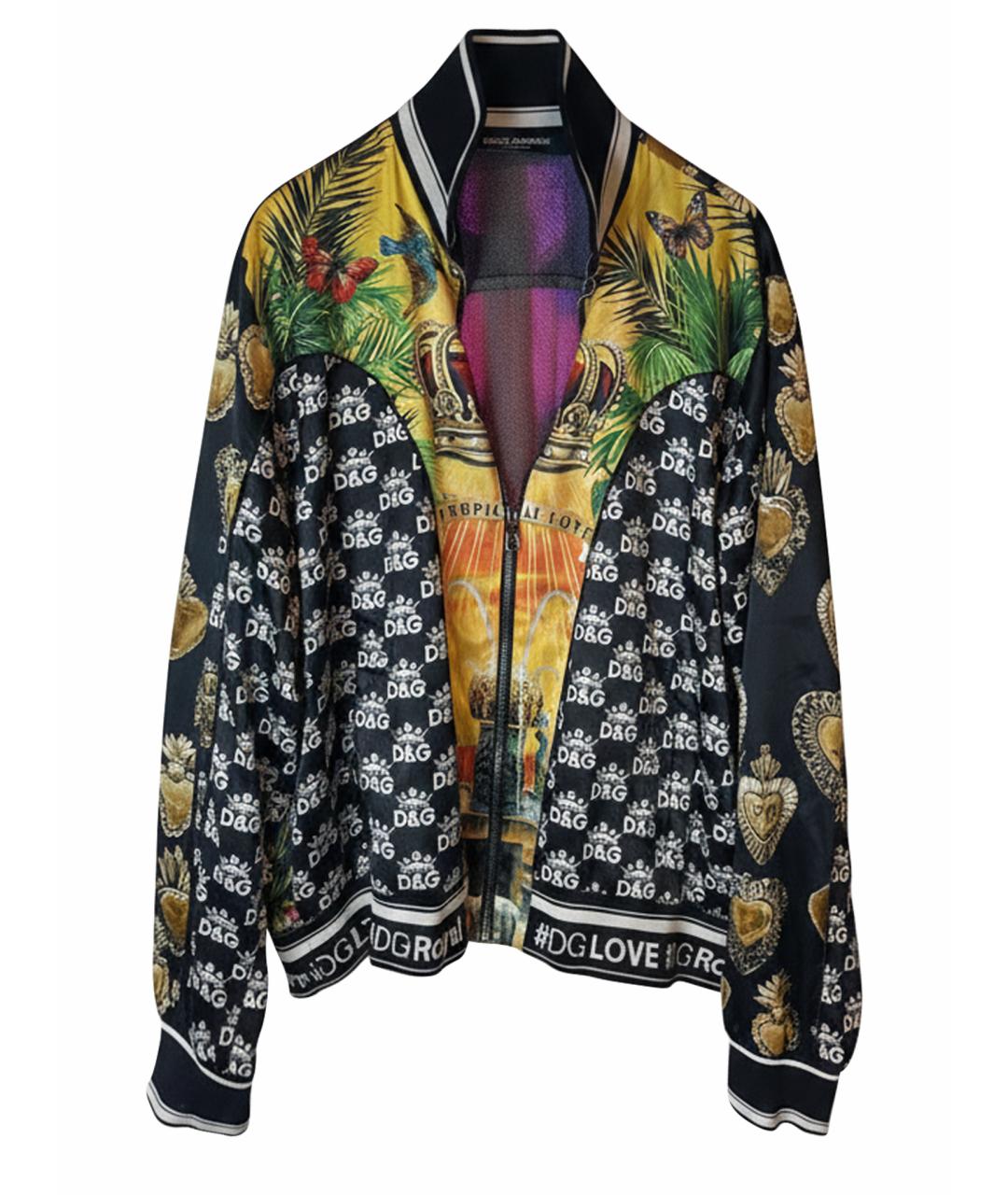 DOLCE&GABBANA Желтый полиэстеровый спортивный костюм, фото 1