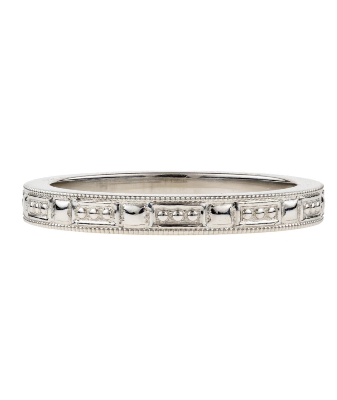 TIFFANY&CO Серебряное платиновое кольцо, фото 5