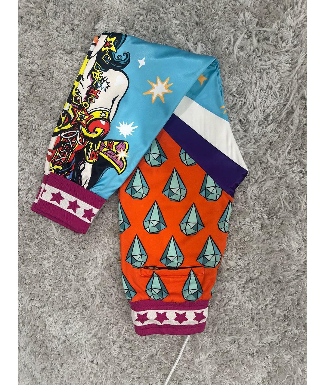 DOLCE&GABBANA Голубой полиэстеровый костюм с брюками, фото 5