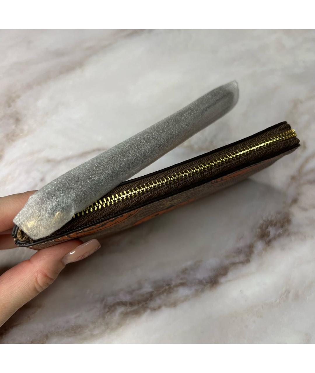 COACH Мульти кожаный кошелек, фото 5