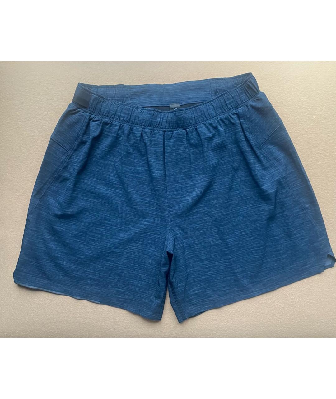 Lululemon Темно-синий полиэстеровый спортивный костюм, фото 7