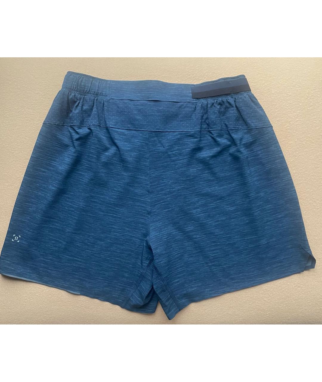 Lululemon Темно-синий полиэстеровый спортивный костюм, фото 2