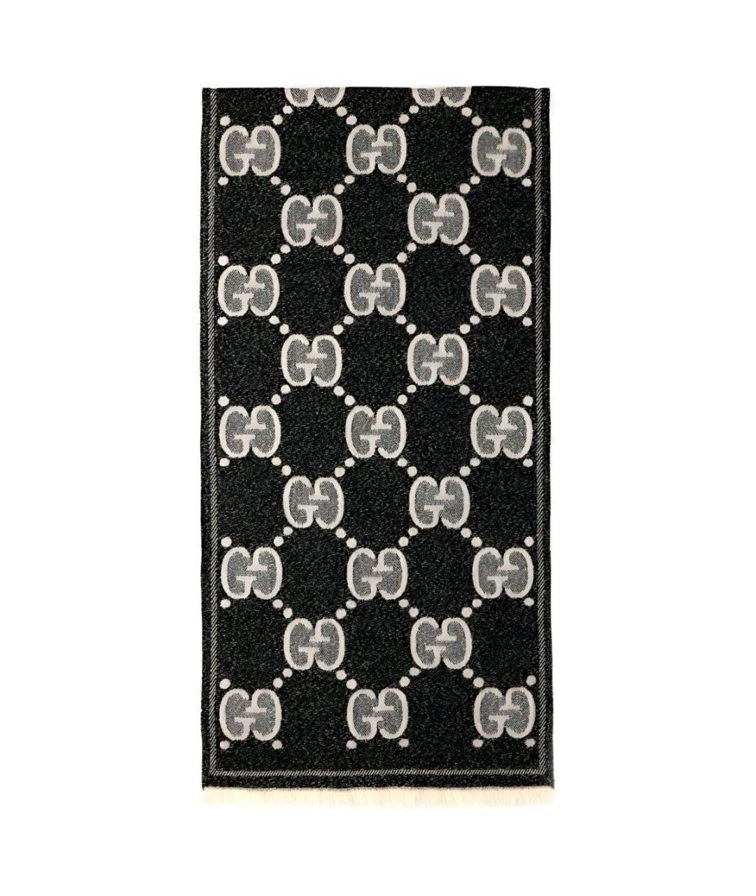 GUCCI Мульти шерстяной шарф, фото 2