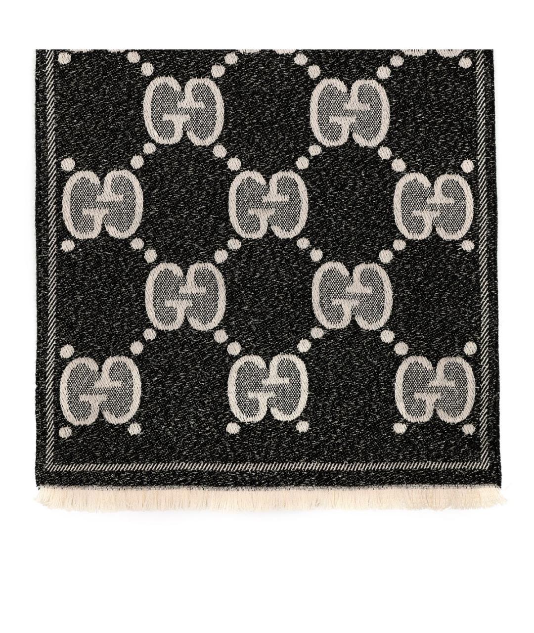 GUCCI Мульти шерстяной шарф, фото 3