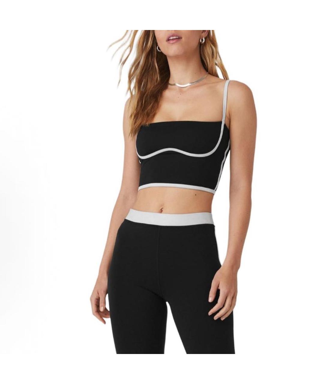 ALO YOGA Черный бюстгалтеры, фото 3