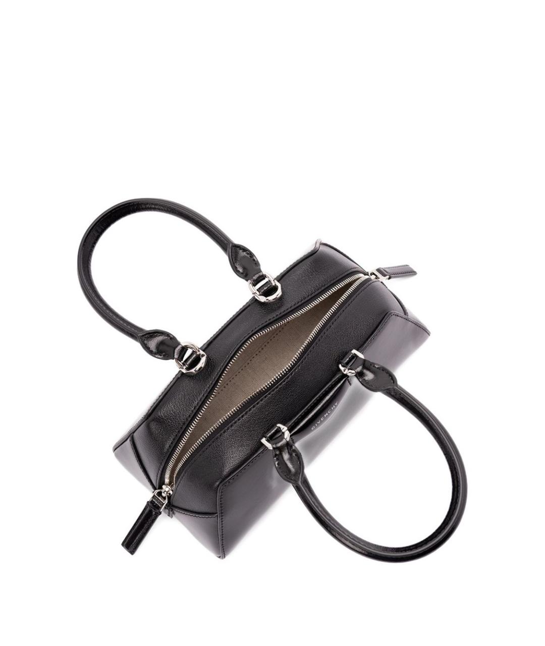 GIVENCHY Черная кожаная сумка с короткими ручками, фото 2