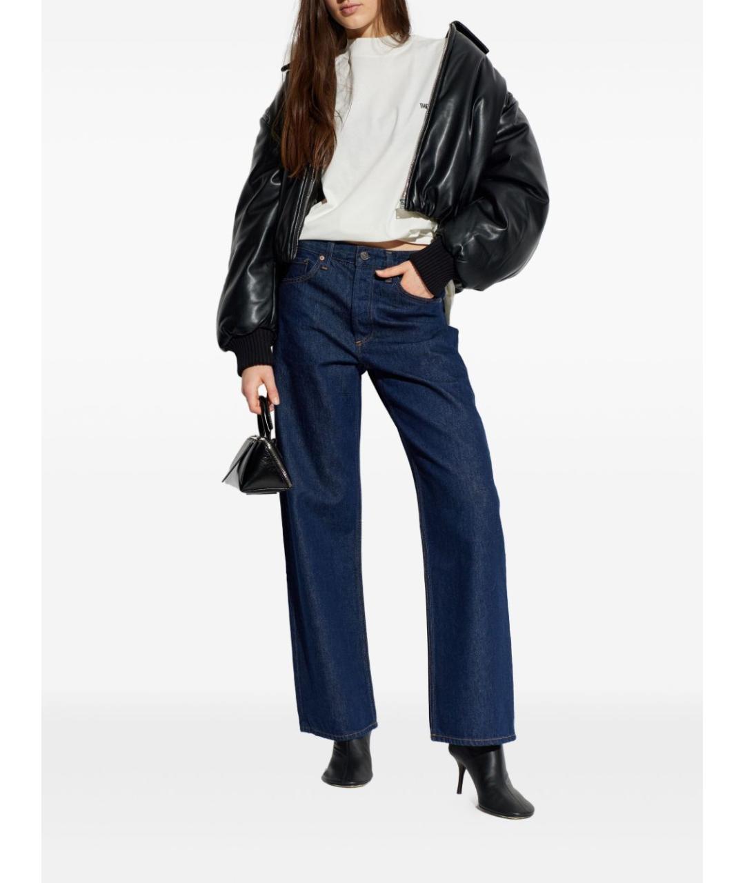 THE ATTICO Белая хлопковая футболка, фото 3