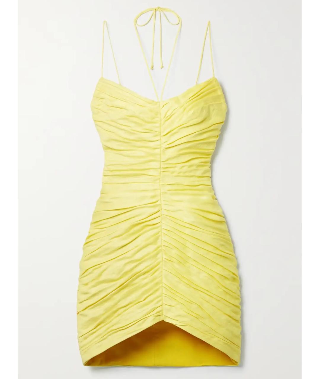 RASARIO Желтое коктейльное платье, фото 4