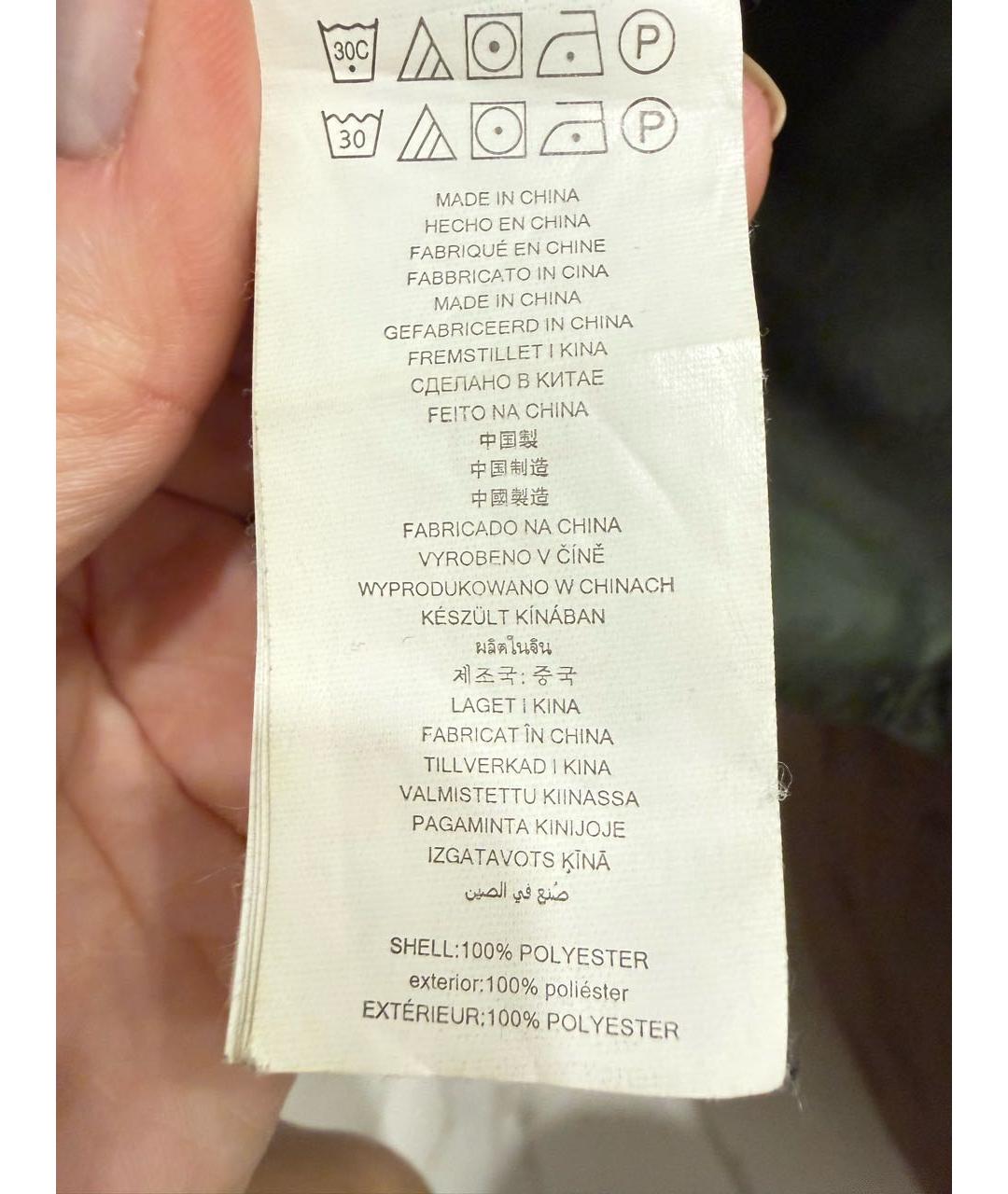 MICHAEL MICHAEL KORS Зеленая полиэстеровая куртка, фото 6