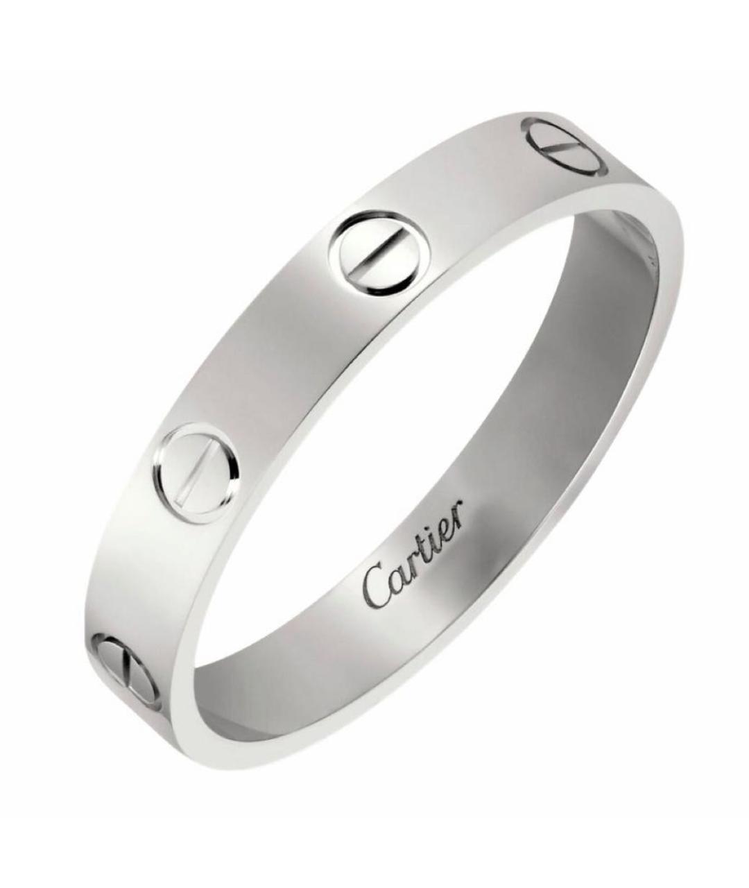CARTIER Серебряное кольцо из белого золота, фото 1