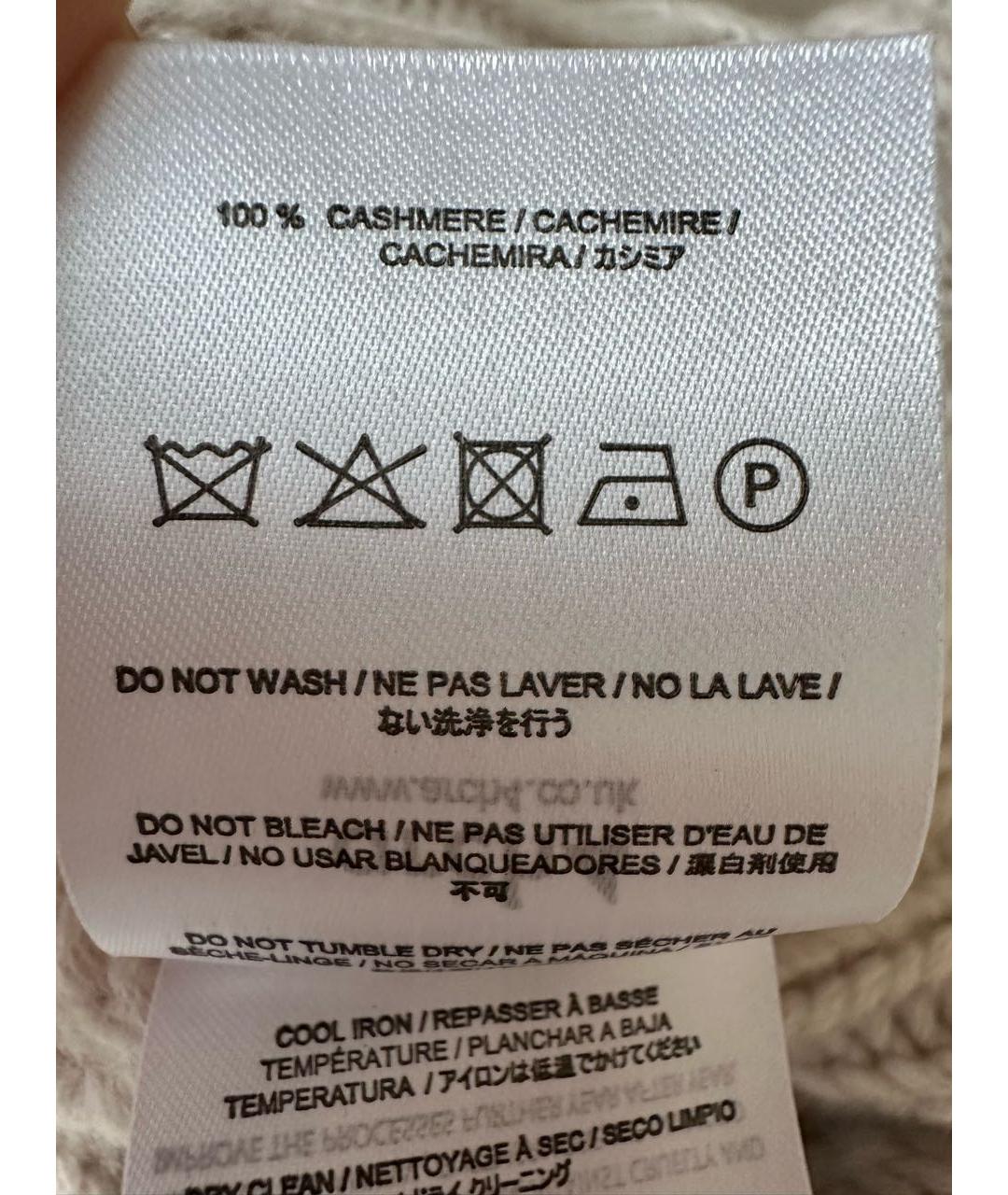 Arch4 Бежевый кашемировый джемпер / свитер, фото 8