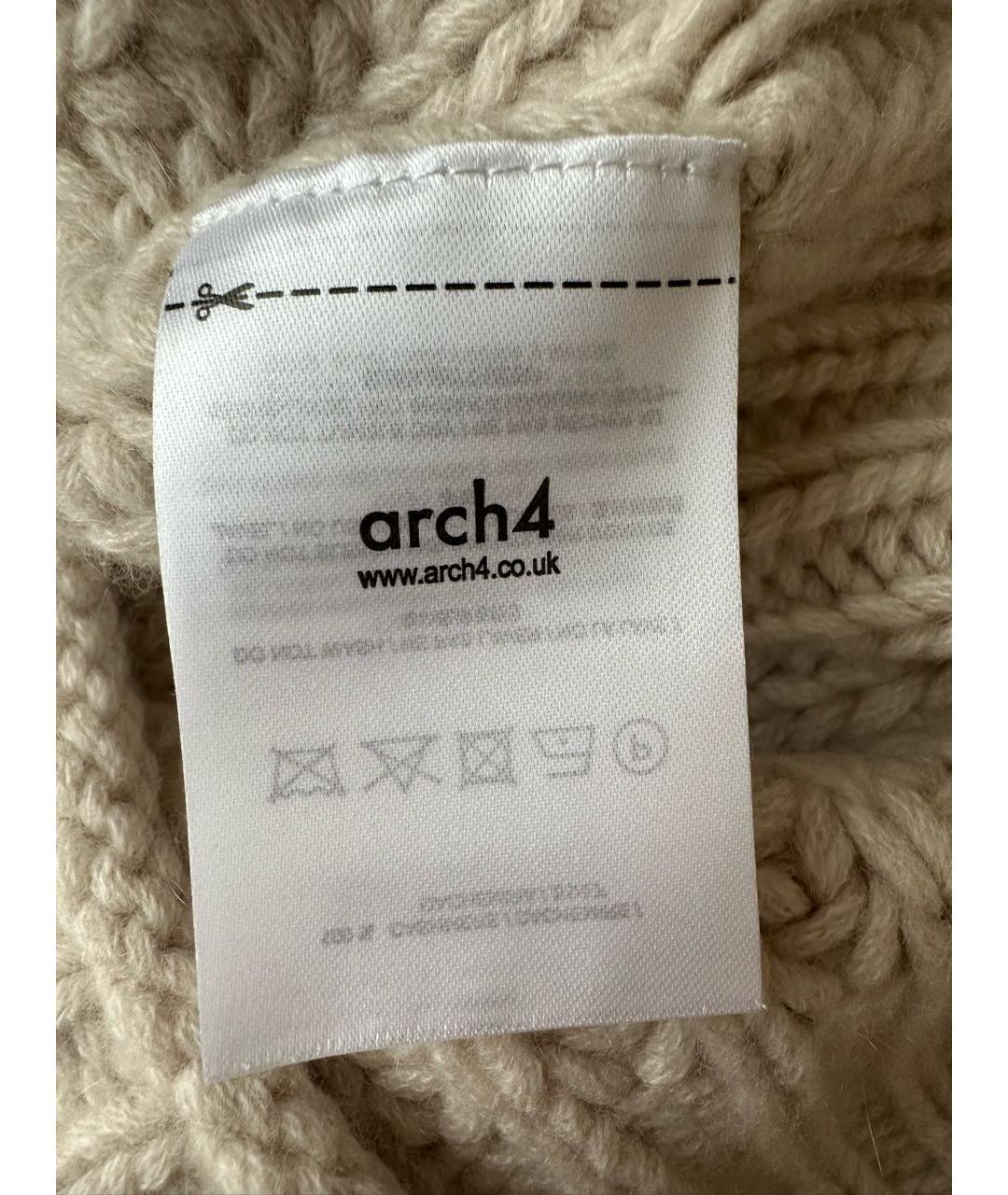 Arch4 Бежевый кашемировый джемпер / свитер, фото 7