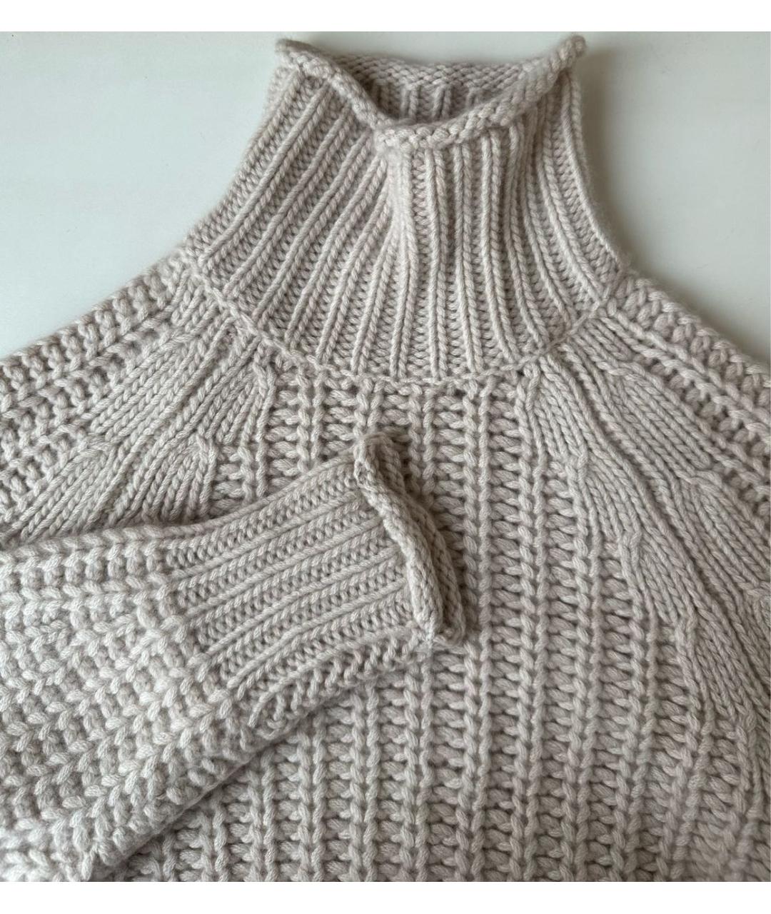 Arch4 Бежевый кашемировый джемпер / свитер, фото 2