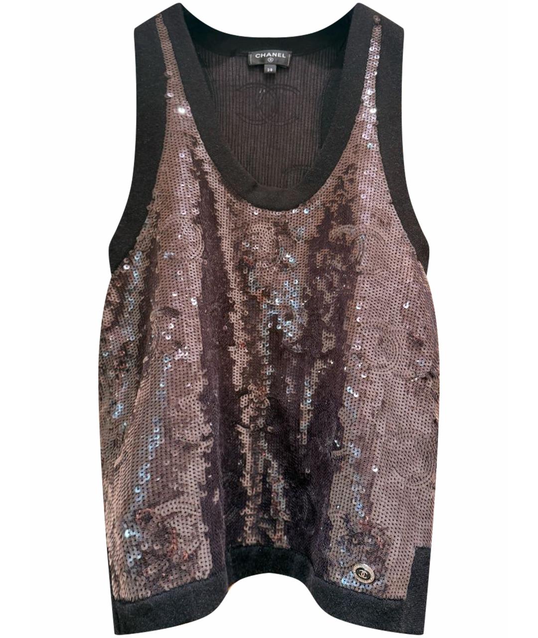 CHANEL Мульти хлопковая майка, фото 1