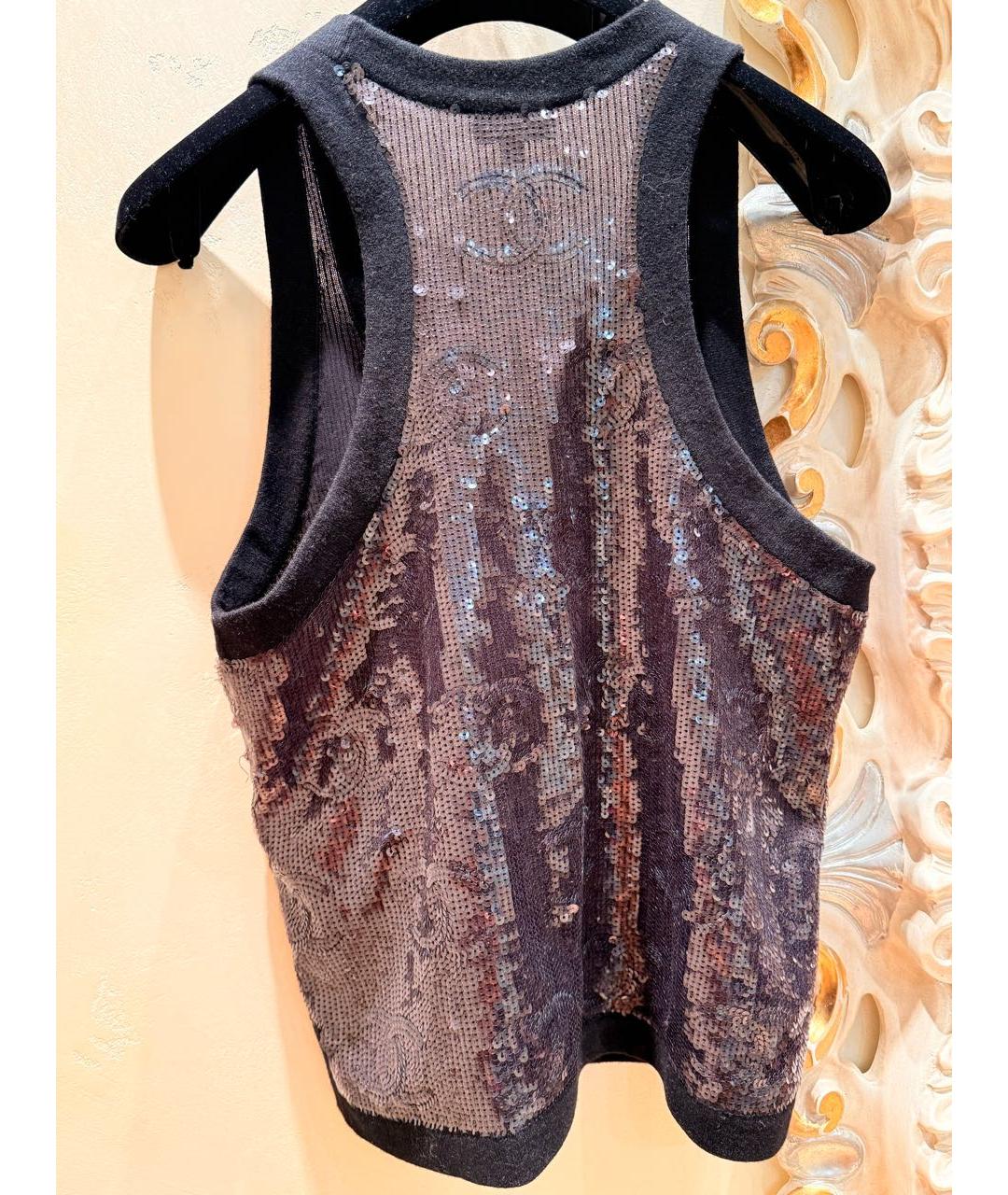 CHANEL Мульти хлопковая майка, фото 2