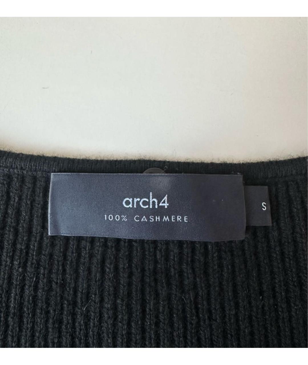 Arch4 Черный кашемировый джемпер / свитер, фото 5