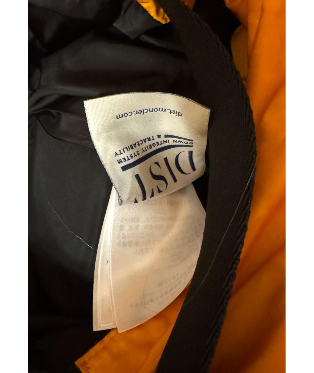 MONCLER Оранжевая сумка тоут, фото 5