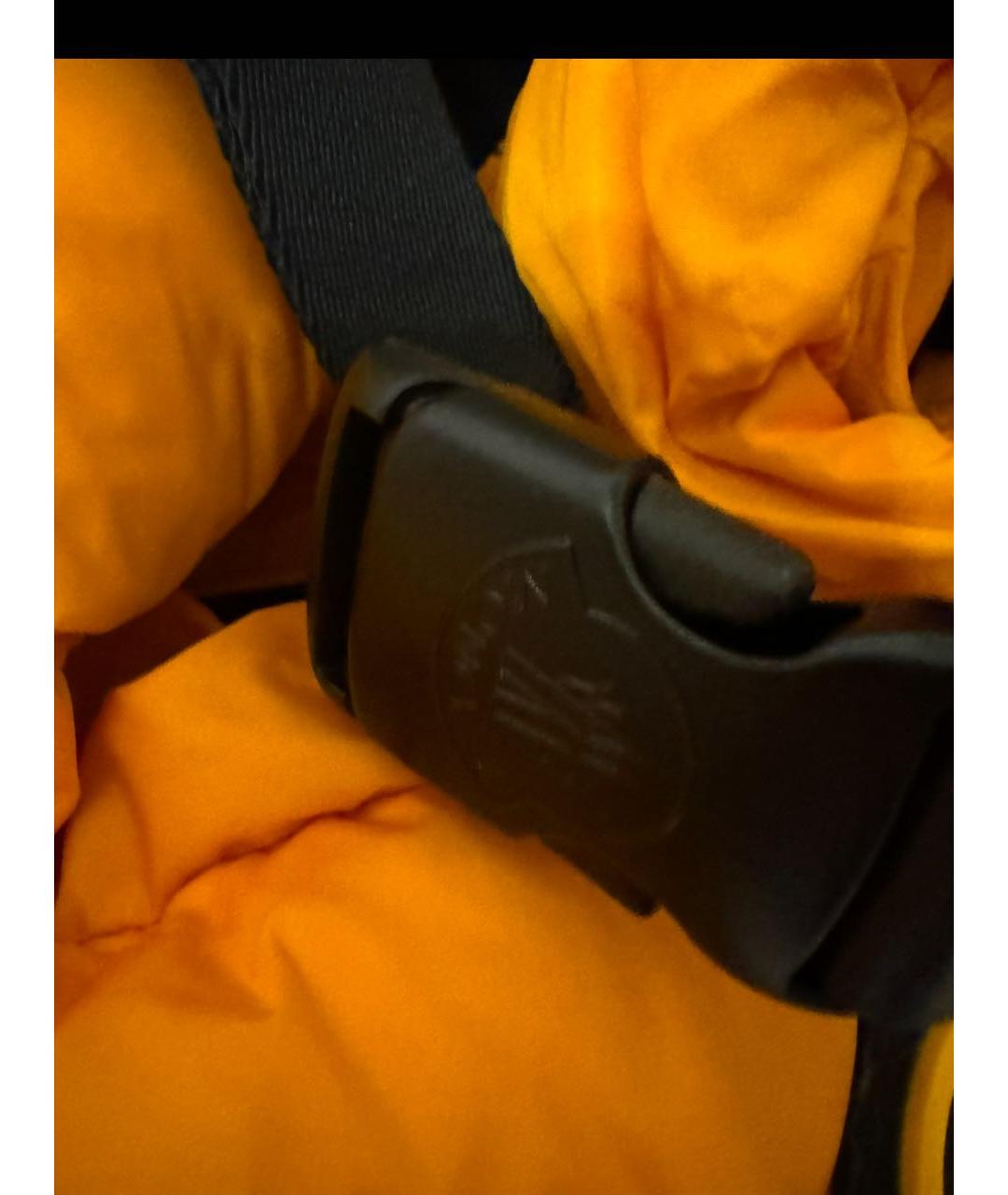 MONCLER Оранжевая сумка тоут, фото 3