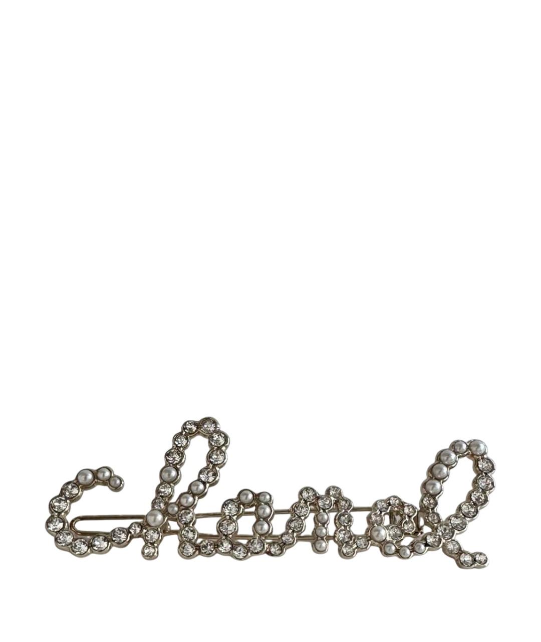 CHANEL Серебряная заколка, фото 1