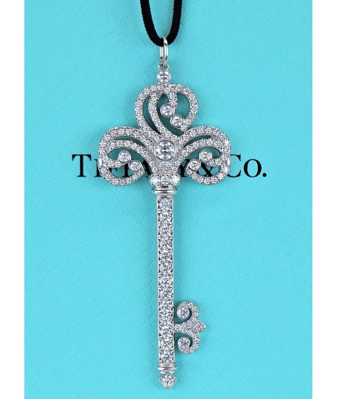 TIFFANY&CO Платиновая подвеска, фото 6