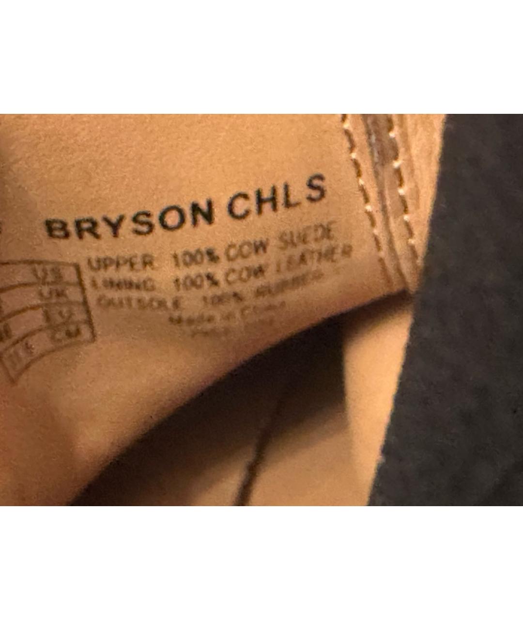 POLO RALPH LAUREN Черные кожаные высокие ботинки, фото 7