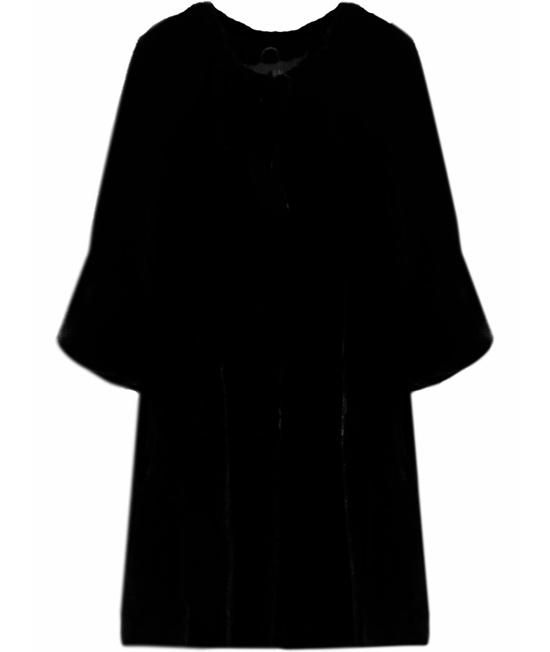 SIMONETTA RAVIZZA Коричневая меховая шуба, фото 1