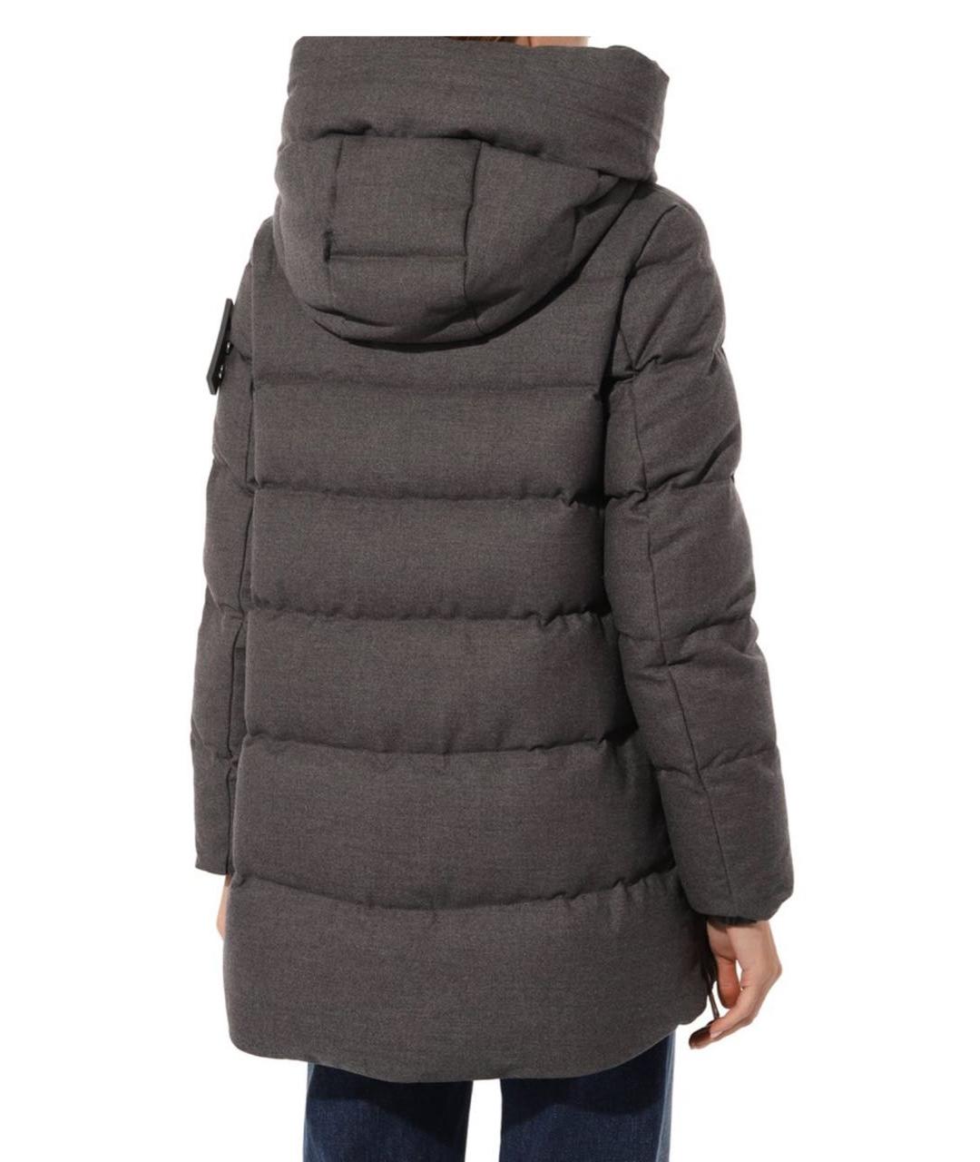 ADD Антрацитовый пуховик, фото 4