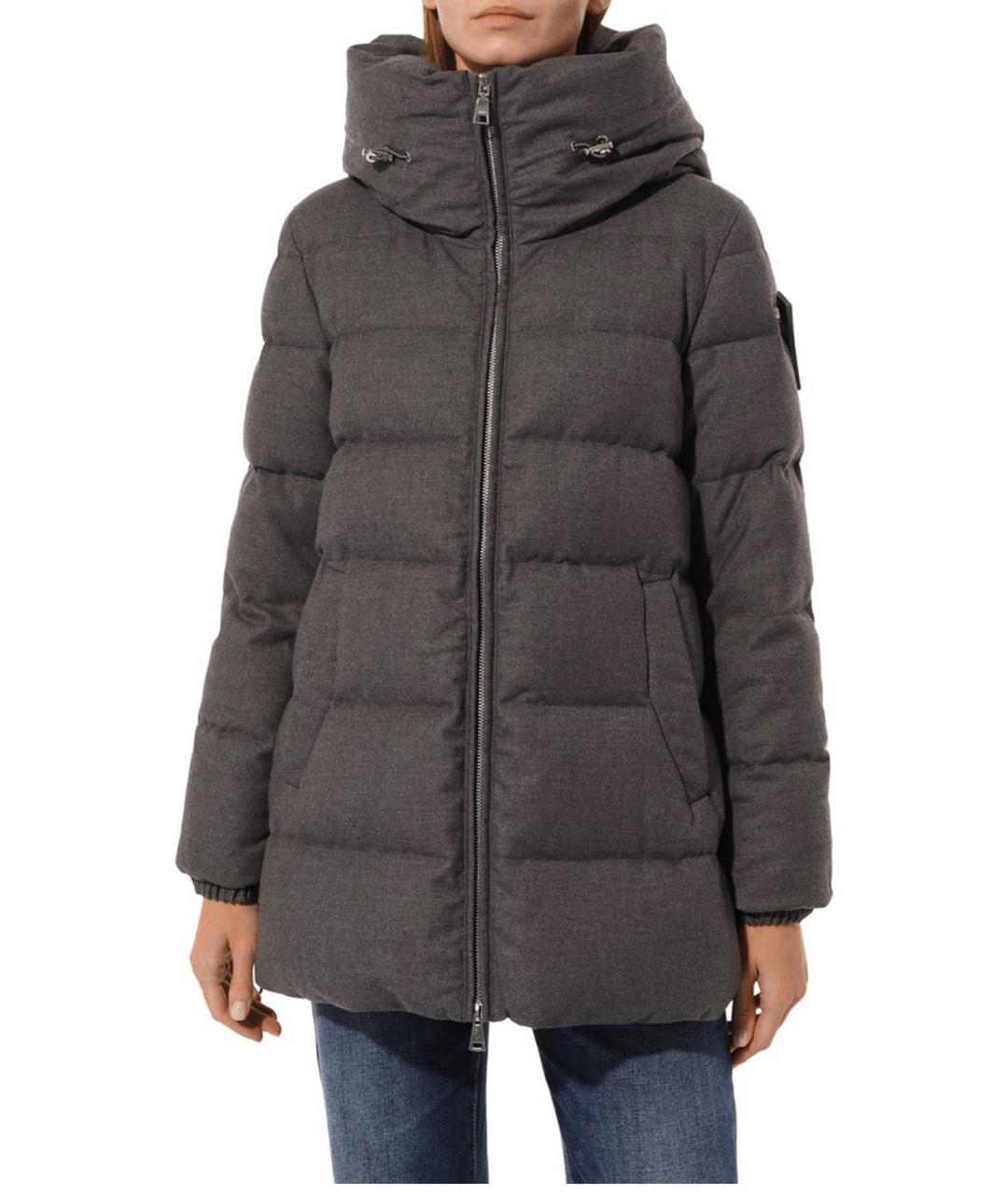 ADD Антрацитовый пуховик, фото 3