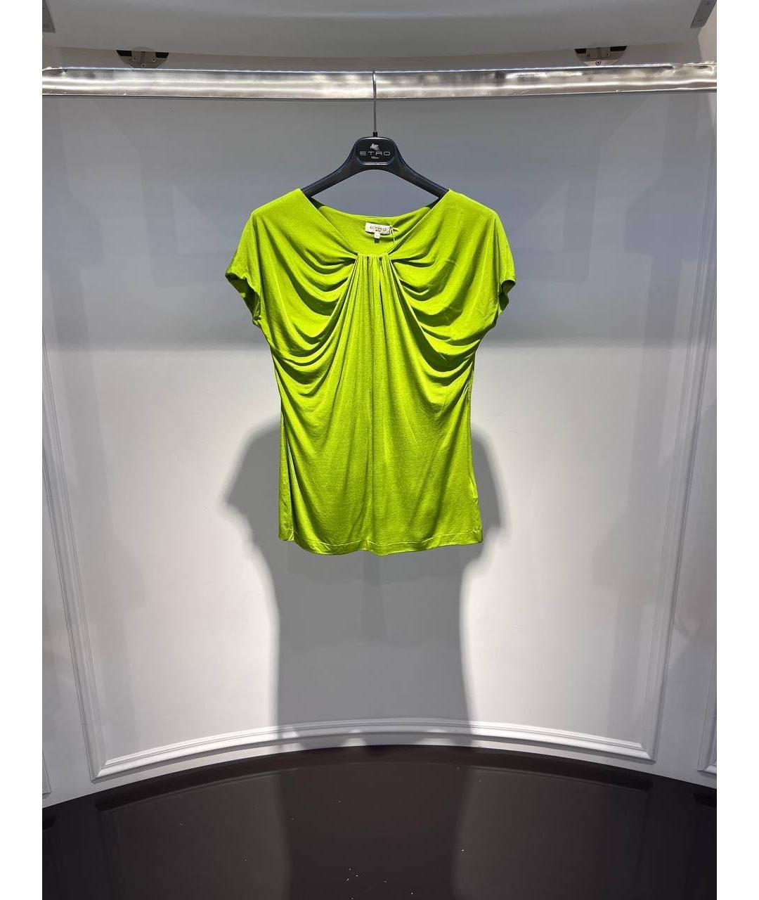 ETRO Салатовая блузы, фото 3
