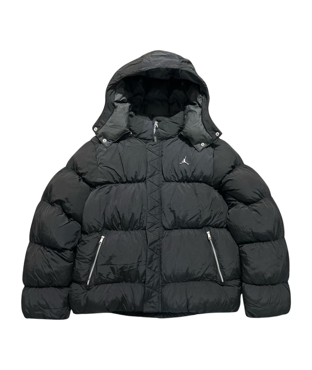 JORDAN Черный полиэстеровый пуховик, фото 1