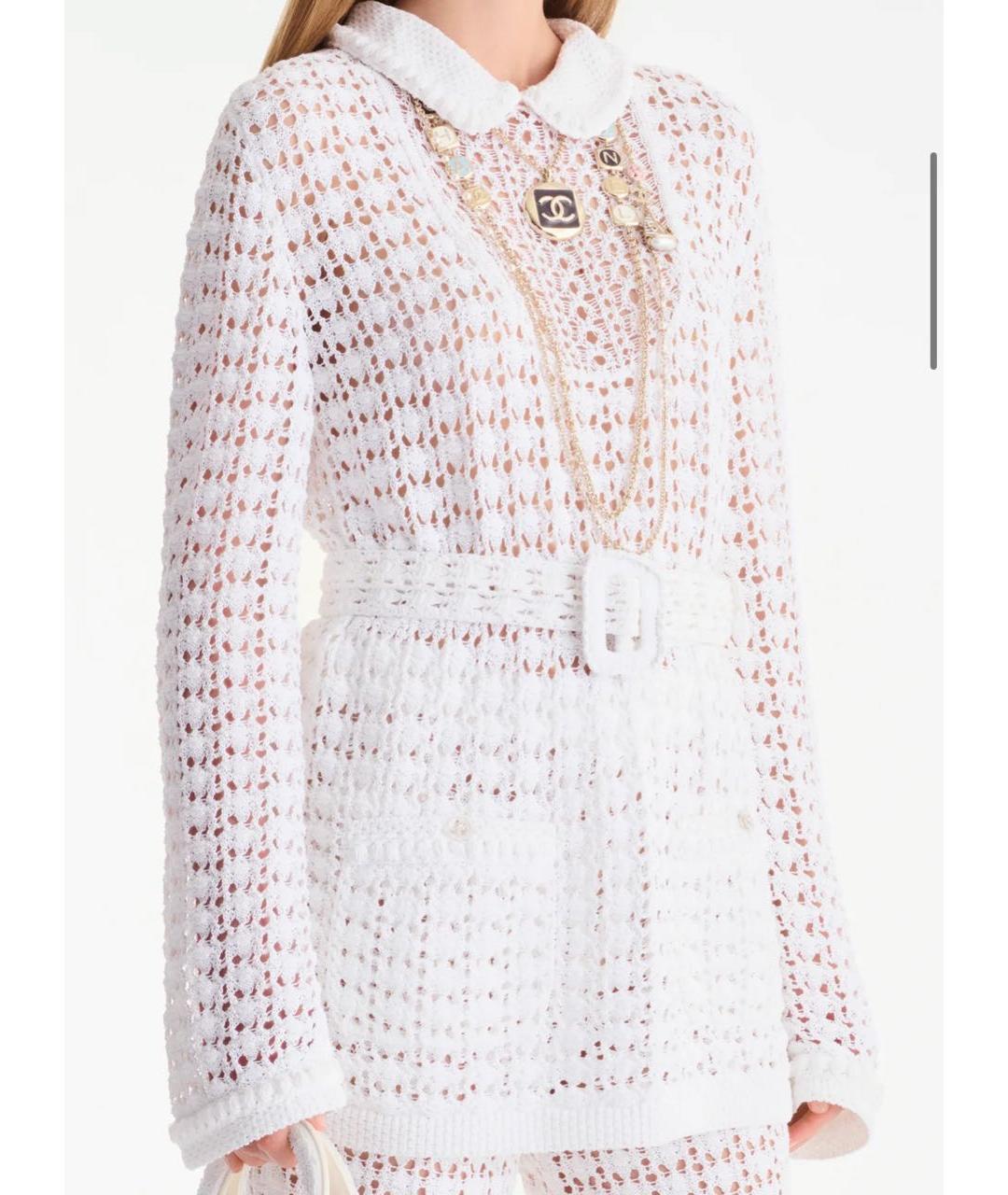 CHANEL Белый кардиган, фото 1