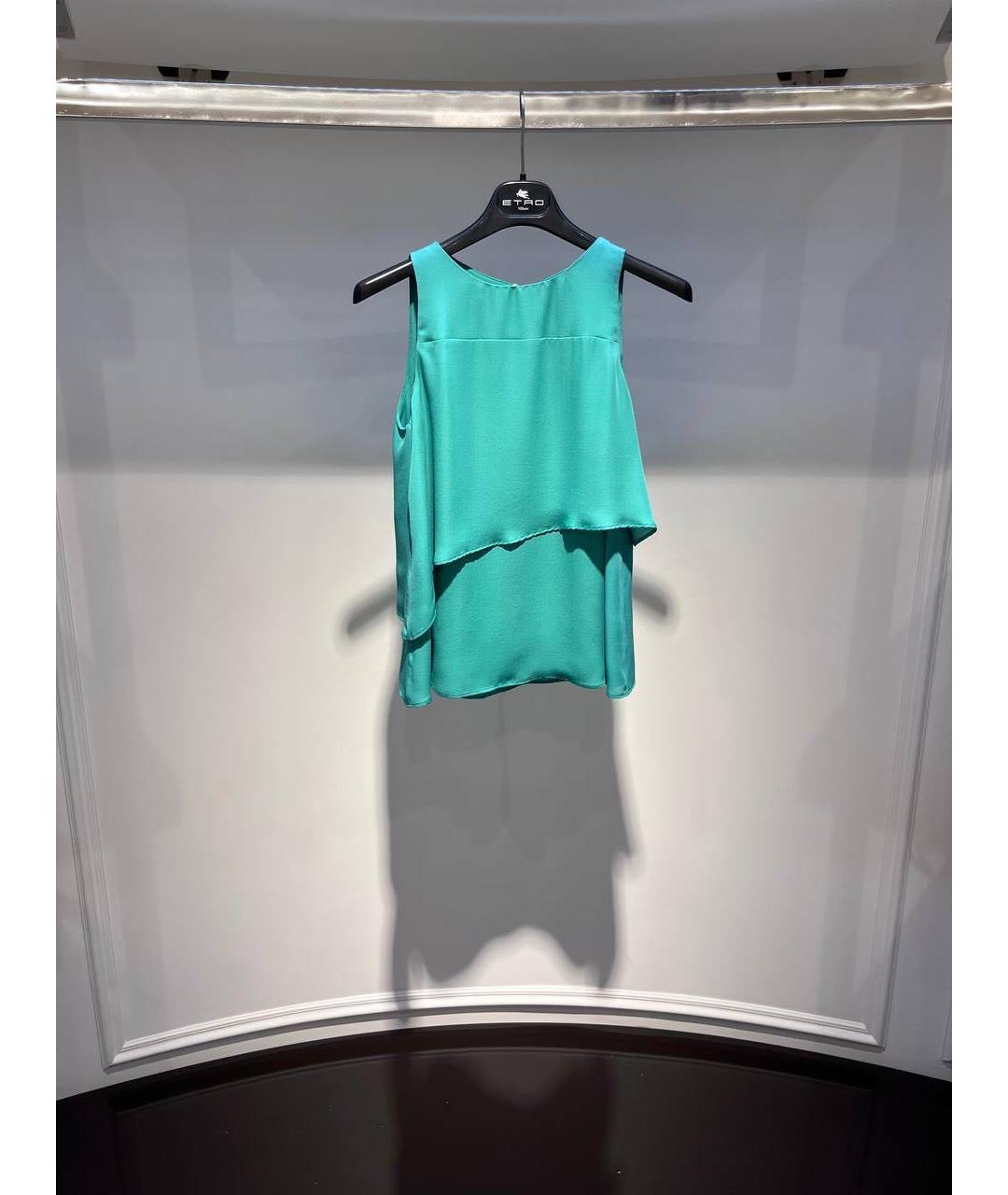 ETRO Бирюзовая майка, фото 3