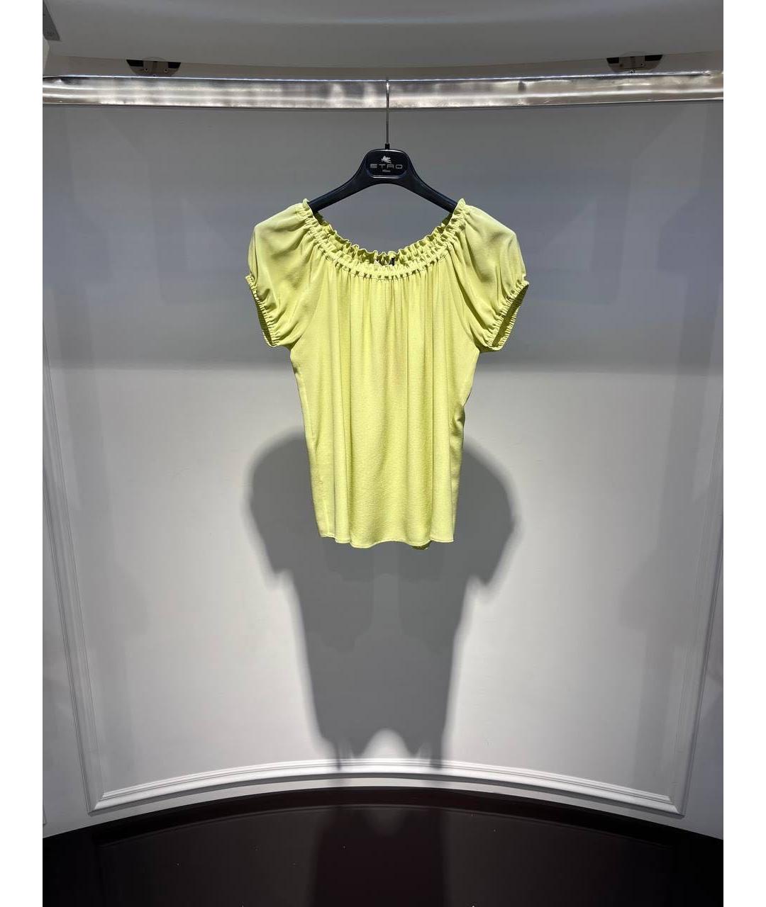 ETRO Желтая блузы, фото 3
