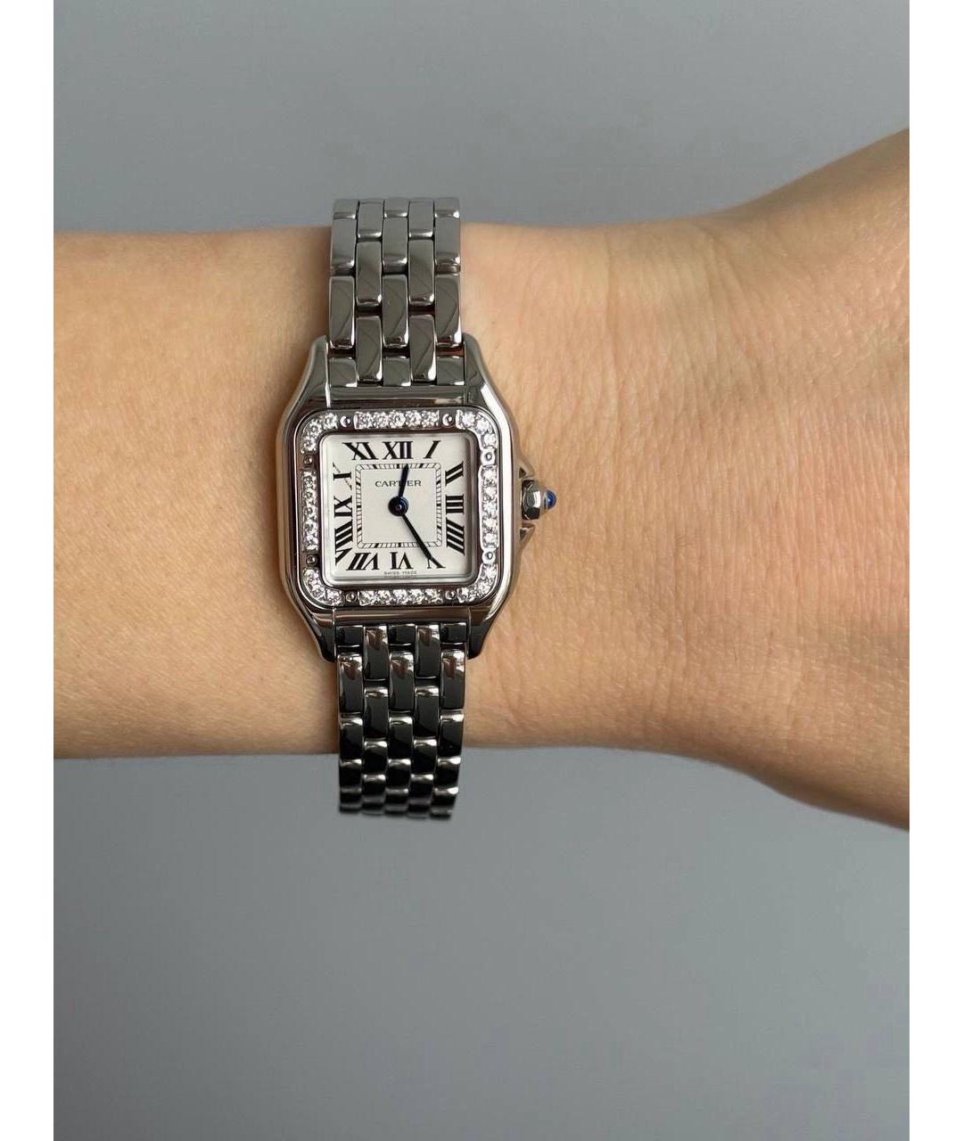 CARTIER Серебряные часы, фото 4