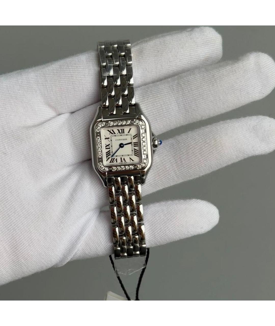 CARTIER Серебряные часы, фото 9