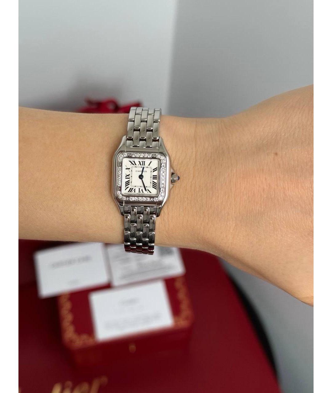 CARTIER Серебряные часы, фото 3