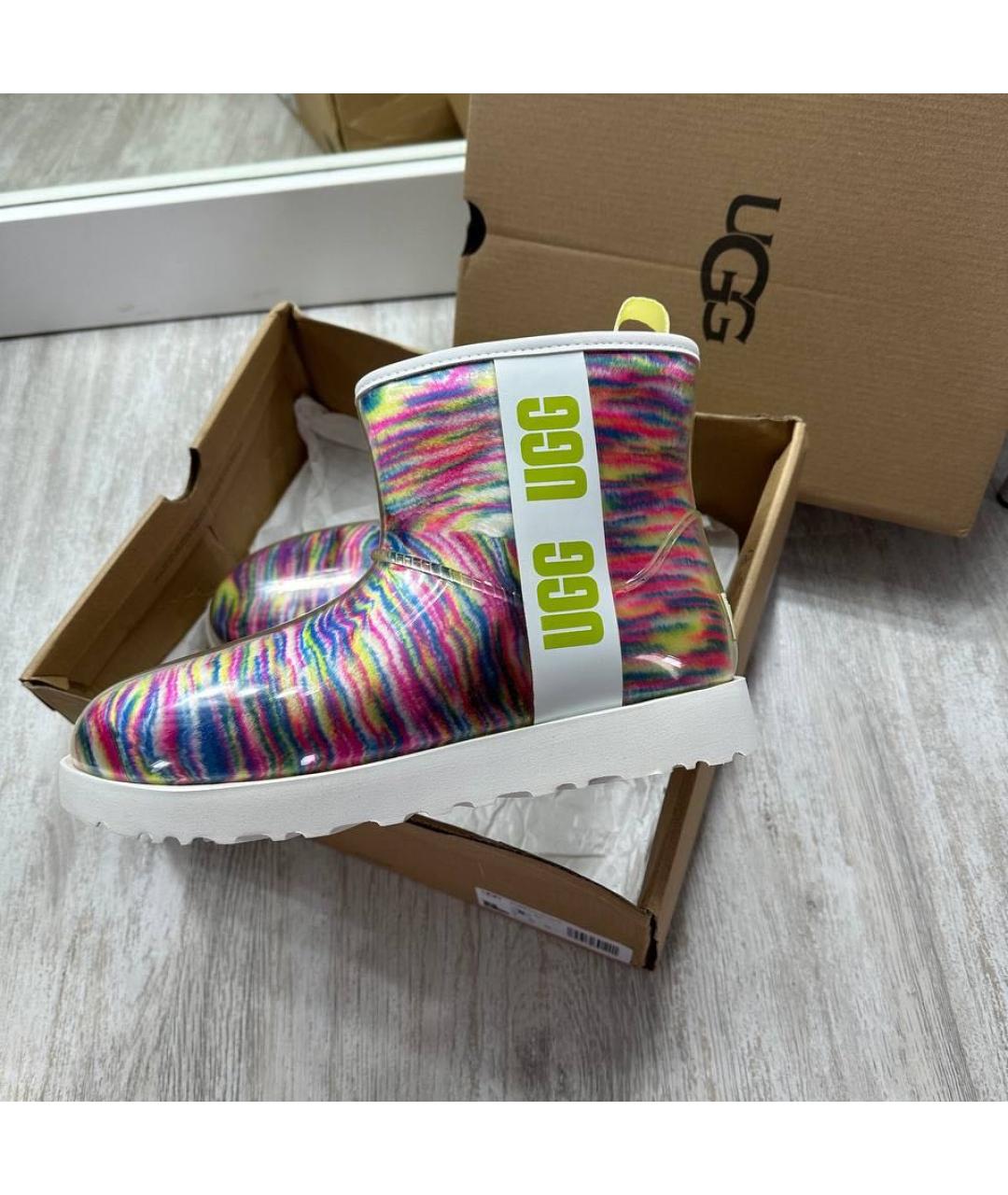 UGG AUSTRALIA Мульти резиновые сапоги, фото 2