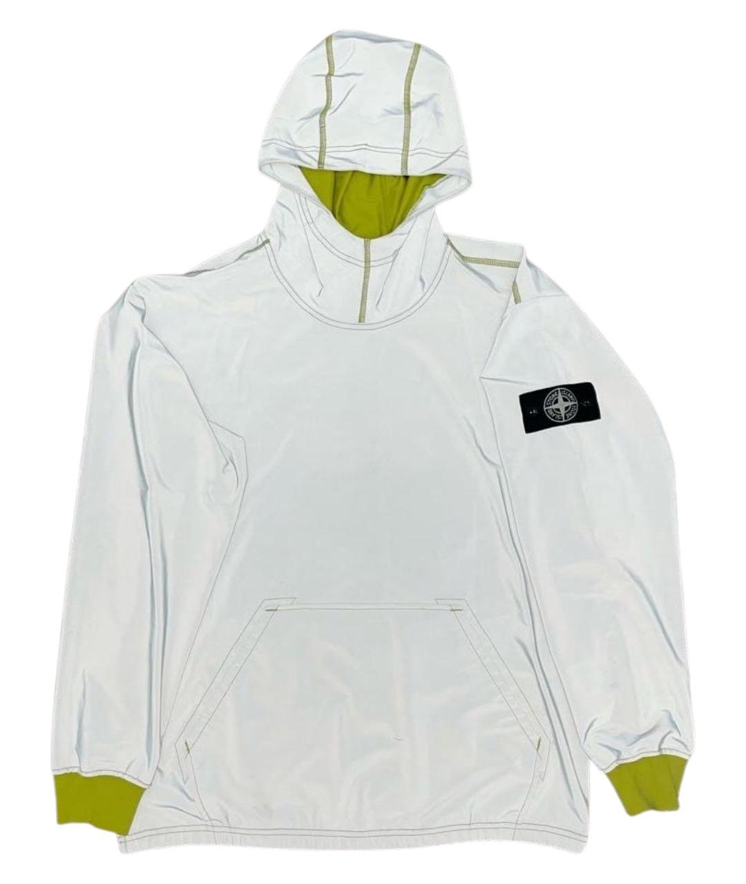 STONE ISLAND Белая полиэстеровая куртка, фото 1