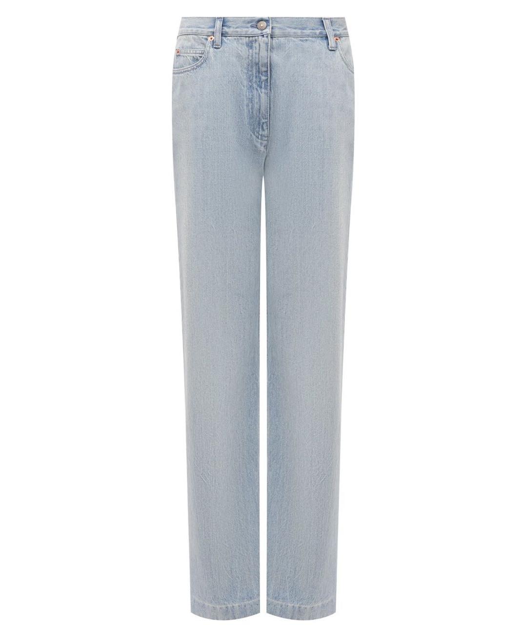 GUCCI Голубые прямые джинсы, фото 1