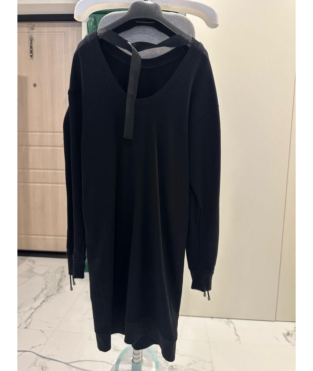 KARL LAGERFELD Черное повседневное платье, фото 2