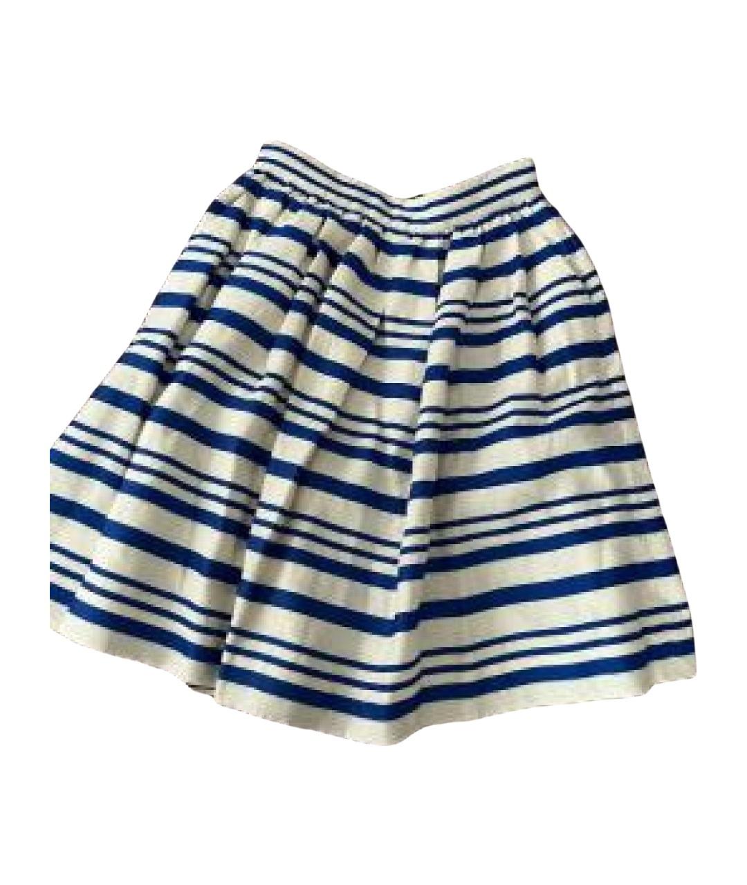 DOLCE&GABBANA Мульти хлопковая юбка миди, фото 1