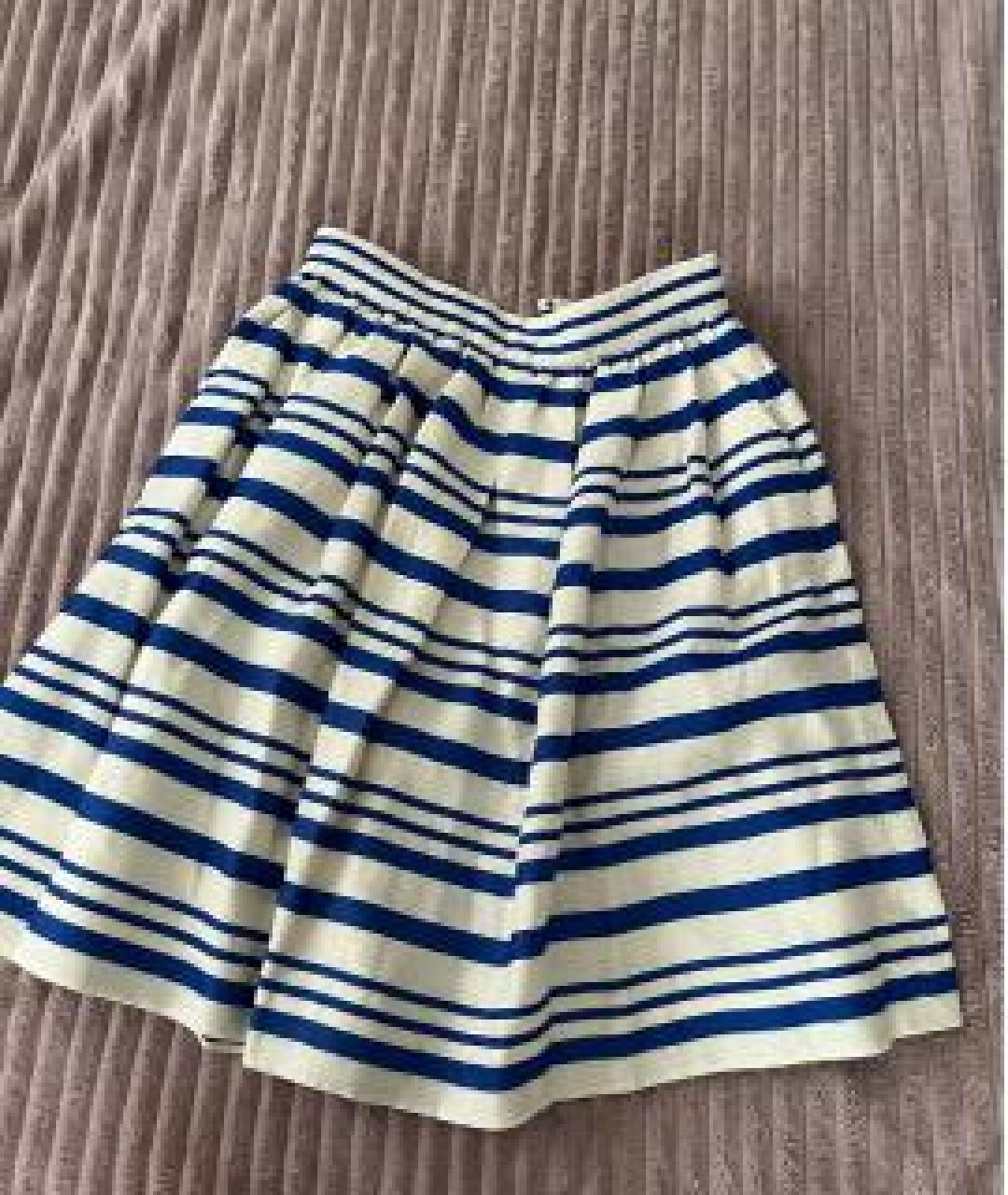 DOLCE&GABBANA Мульти хлопковая юбка миди, фото 9