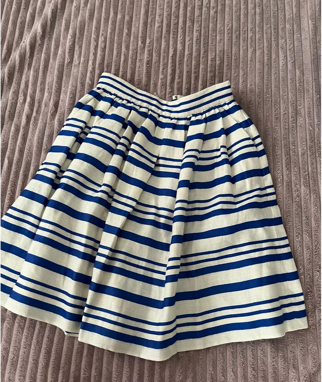 DOLCE&GABBANA Мульти хлопковая юбка миди, фото 3