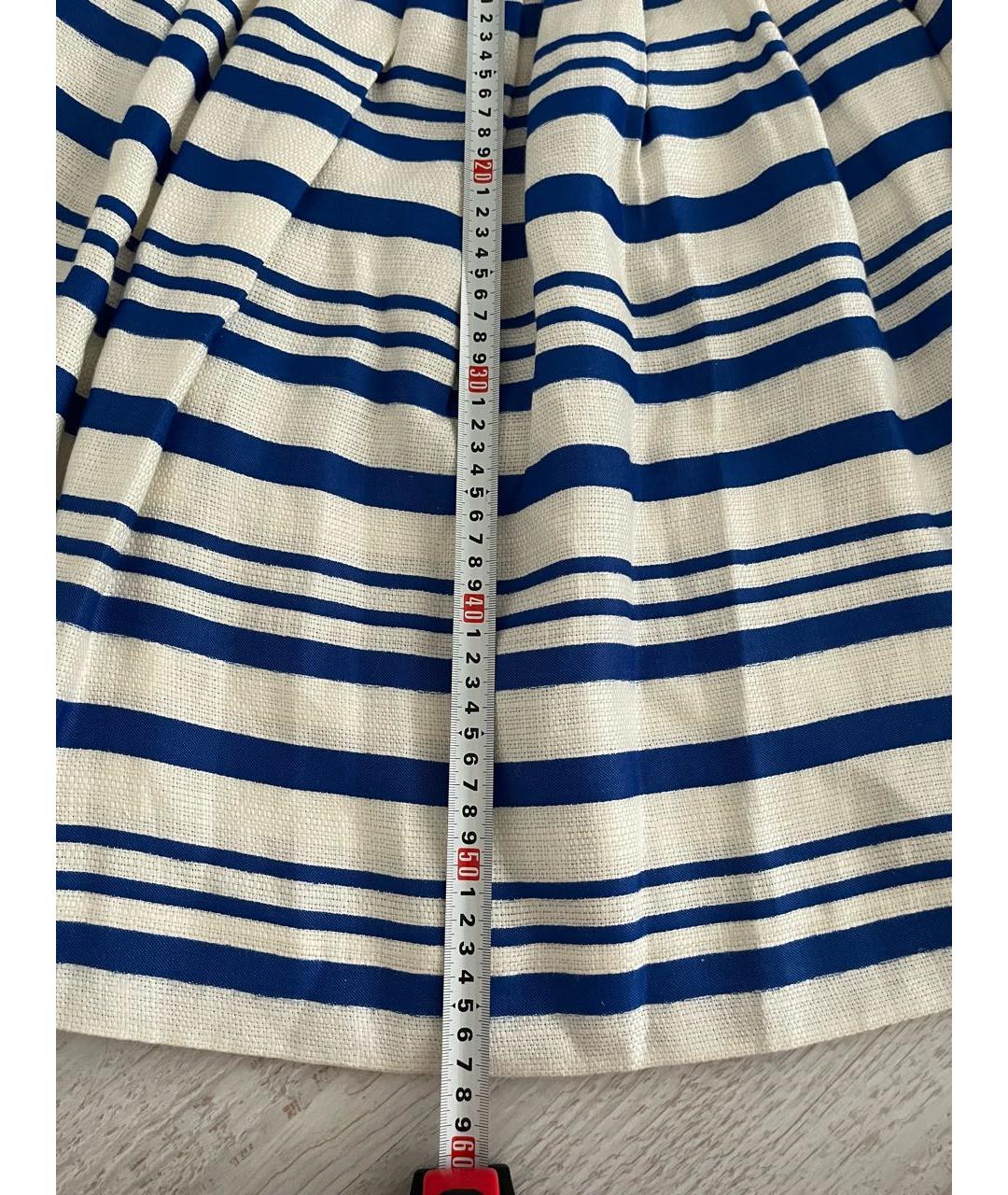 DOLCE&GABBANA Мульти хлопковая юбка миди, фото 7